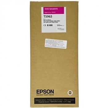 Epson 350 ml Ink Cartridge, Vivid Magenta, Genuine