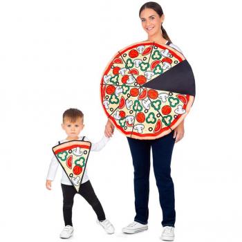 Disfraz de Pizza Party para bebé y adulto