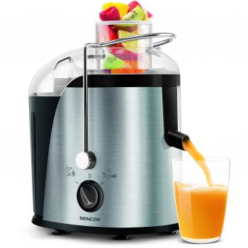 Extractor de Jugos SENCOR SJE 741SS, 400W, Plata