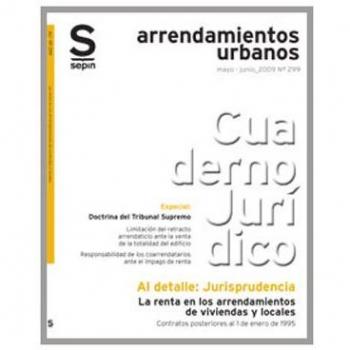 La renta en los arrendamientos de viviendas y locales. Contratos posteriores al 1 de enero de 1995
