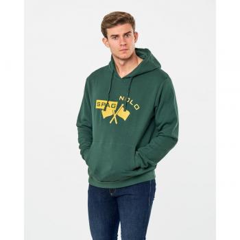 Sudadera Spagnolo Capucha Verde