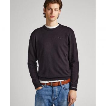 Pepe Jeans Andre Crew Neck Sweatshirt PM702240-990 para Hombre, Color Negro