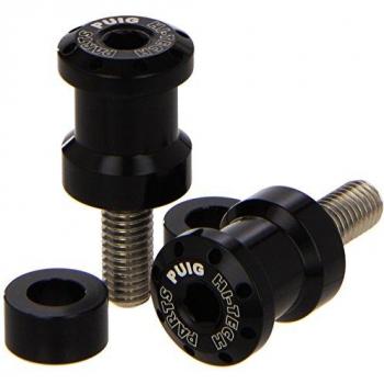 Soporte de Pie Trasero Puig 5923 Negro y Juego Diábolos Ø 8 Unisex