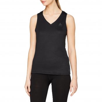 Odlo 140931 15000 XXL Camisa y Camiseta Camiseta sin Mangas Cuello de Pico Sin Mangas Poliéster, Polipropileno - Camisas y Camisetas