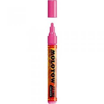 Marcador Permanente Molotow One4All 227 HS Recargable Punta 4mm Rosa Neón
