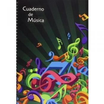 Cuaderno De Música Pentagrama 2Mm
