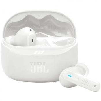 Auriculares In-Ear JBL Tune Beam 2 True Wireless Blancos con Cancelación Activa de Ruido (ANC) y Bluetooth A2DP