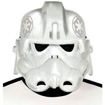 Guirca - Careta soldado espacial Star, talla única, color blanco