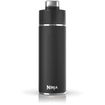 Botella Térmica Ninja Thirsti 530ml Negra - Triple Aislamiento, Acero Inoxidable, Antifugas, Apta para Lavavajillas