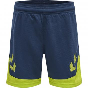 Calções para crianças Hummel hmlLEAD - Short de deporte, diseño moderno, fabricados en material ligero y transpirable, con cintura elástica para mayor comodidad, logo de Hummel en el lateral, ideales para actividades deportivas y uso diario