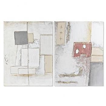 Cuadro DKD Home Decor 90 x 3,7 x 120 cm Abstracto Moderno (2 Unidades)