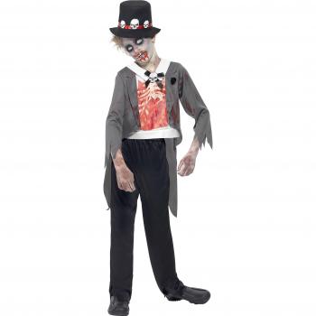 Disfraz de Novio Zombie para Niños - Talla L