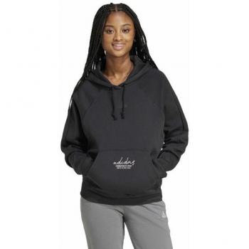 Sudadera con Capucha Adidas Blu Q3 para Mujer en Color Negro (L)