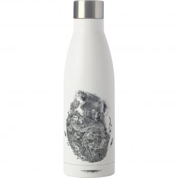 Maxwell & Williams Marini Ferlazzo Botella Térmica de Agua con Diseño de Koala de Acero Inoxidable 18/10, 500 ml - Blanco