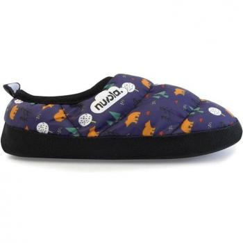 Nuvola Niño Zapatilla de Casa Modelo Printed Teddy Blue Azul