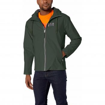 Helly Hansen Rigging Rain Jacket, Hombre, Jungle Green, 2XL