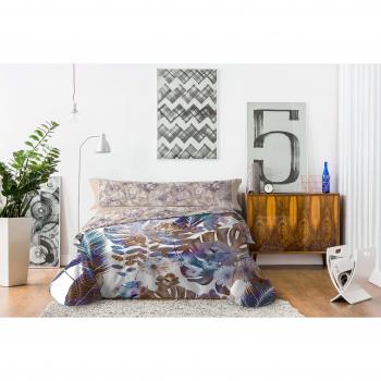 Lois Paradise Juego Nórdico, Algodón-Poliéster, Beige, Cama DE 135 Cm