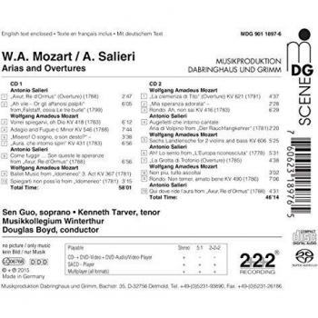 Mozart & Sallieri: Arias And Overtures
