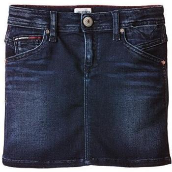 Tommy Hilfiger VIKKY SKIRT SDSTR-Falda Niñas,  
 Blau
