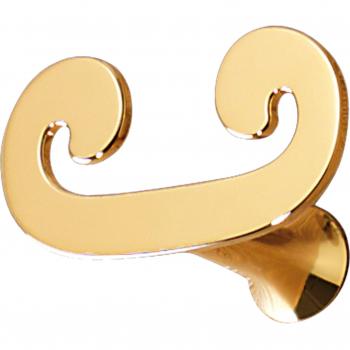 Gedy 33268700000 Percha Doble Oro