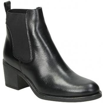 Botines de Mujer Alpe 2202 de Piel Ball Lux con Suela Antideslizante - Estilo Moderno Negro