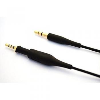 AKG 1.5m Replacement Audio Cable Lead for AKG® K450 K430 K451 K452 K480 K490 K495 Q460 Headphones - Upgrade Cord - Gold Plated