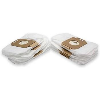 Bolsa de Microfibra No Tejida vhbw para Aspiradora Robot Nilfisk/Alto X 100, 110, 150, 200 Extreme - Paquete de 10 unidades