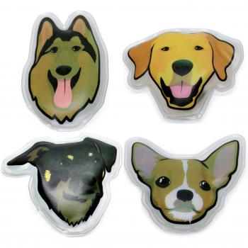 Calentador de manos reutilizables, diseño calentadores Set 4 x Perros