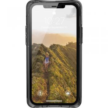 Funda Protectora Urban Armor Gear Mouve para iPhone 12/12 Pro - Color Gris Transparente, Resistente y Compatible con Carga Inalámbrica