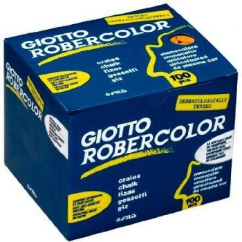 Tiza giotto robercolor naranja caja 100 ud