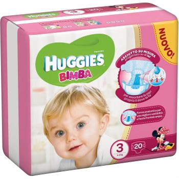 Huggies - Bimba - Pañales - Talla 3