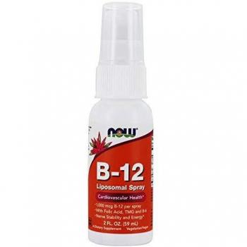 Liposomal B-12 Vitamin Spray 59ml by Now Foods