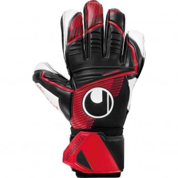 Uhlsport Guantes de Portero Powerline Supersoft con espuma adhesiva de látex supersuave para niños, unisex