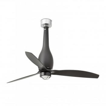 Ventilador de Techo Eterfan con luz wifi DC negro Ø1280mm 32006WP-10