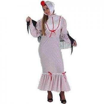 Disfraz de Sevillana para Adultos M/L - 3 Piezas Chulapa Personalizada