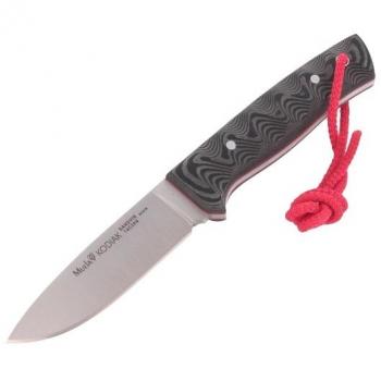 Cuchillo de caza Muela Kodiak KODIAK-10SV.M, cachas micarta negra, 21 cm + tarjeta regalo