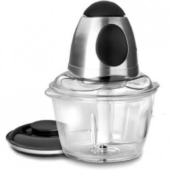 Lacor - 69063 - Picadora eléctrica Cristal 1 Litro 160 w - Gris