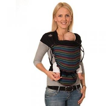 Hoppediz® Hop-Tye - Mochila portabebés con guía de uso [español no garantizado] Timbuktu