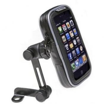 SHAD X0SG10M Phone 4,3 Mirror Bolsa Blanda para Motocicleta, Color Negro
