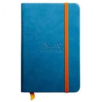 Cuaderno Rhodiarama - Líneas horizontales - Azul turquesa
