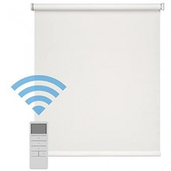 Estor Enrollable Motorizado Premium Blanco 90x250 cm - Screen a Batería