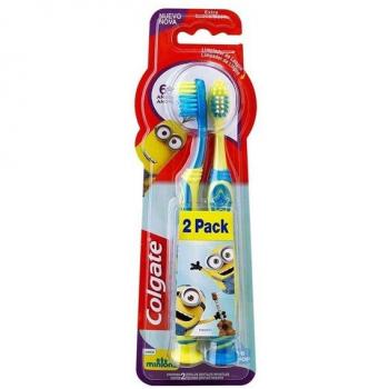 Colgate Cepillo Dental Smiles Minions 6+ años x 2 u