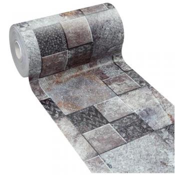 Alfombra de Cocina Antimanchas de PVC Suave 51x500 cm Antideslizante y Lavable