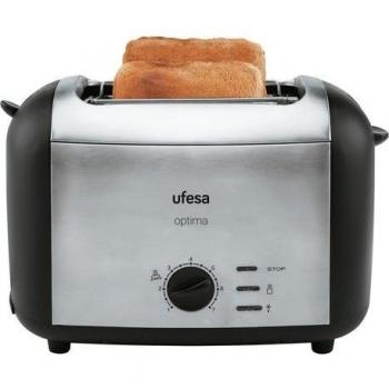 Ufesa TT7980 - Tostadora Mini Toast, color negro y plata