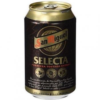 Cerveza Tostada Extra San Miguel Selecta en Lata de 330 ml