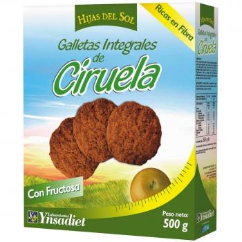 HIJAS DEL SOL Galletas Integrales de Ciruela - 500 gr