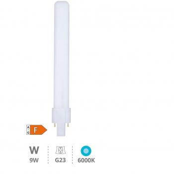 Bombilla LED PL 9W G23 6000K 880lm - Iluminación eficiente y duradera