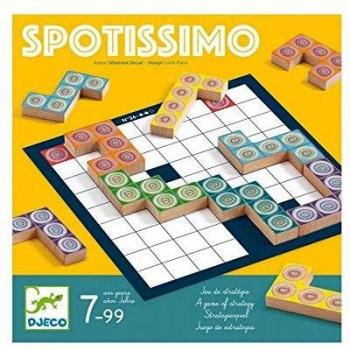 DJECO- Juego Spotissimo Juguetes para apilar y Encajar