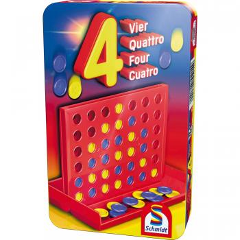 Juego de Viaje Cuatro en Raya - Edición Metalizada Schmidt 51214