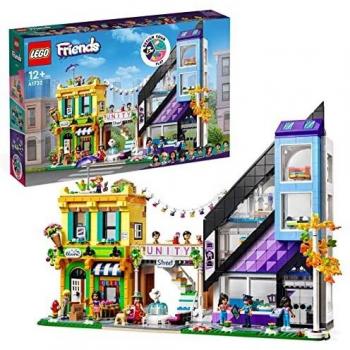 LEGO Friends Downtown Flower and Design Stores Set 41732